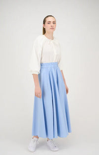 ZAIKA MOYA MELANIE FLOWY MIDI SKIRT W ELASTIC WAIST