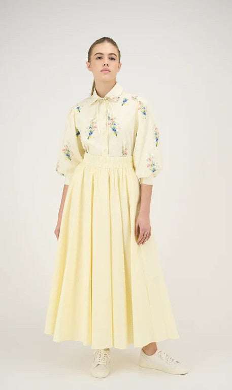ZAIKAMOYA MELANIE SCRUNCH WAIST SKIRT