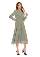 MISS FINCH BUTTONDOWN FLORAL DRESS