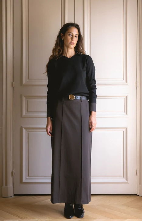 LUUM MONACO BELTED SKIRT