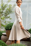 NOD NY BEACHSIDE FLAIRED DRESS