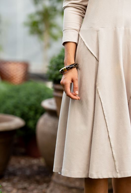 NOD NY BEACHSIDE FLAIRED DRESS