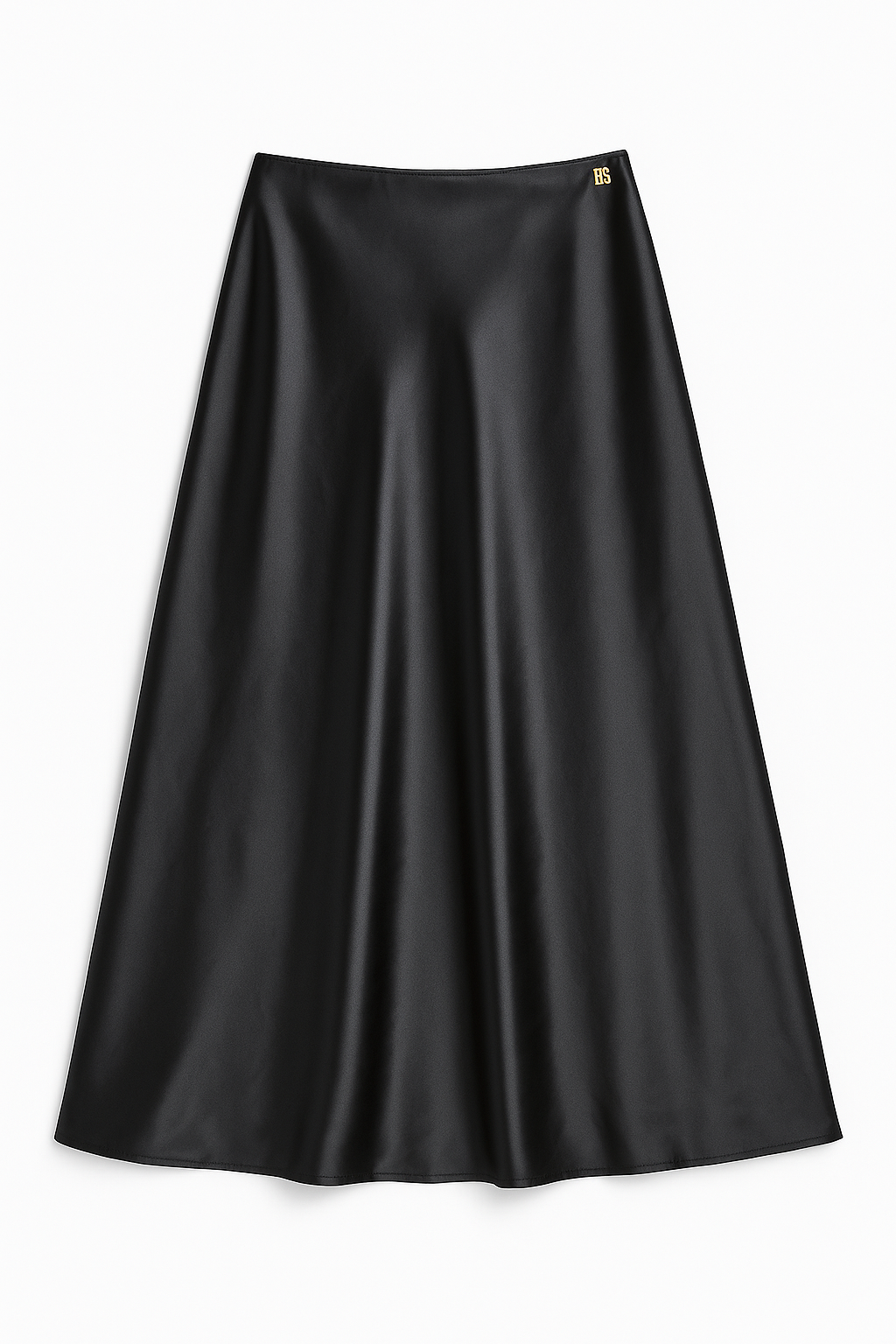 NOIR ALINE SATIN SKIRT