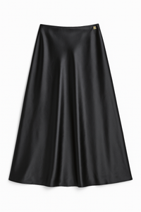 NOIR ALINE SATIN SKIRT