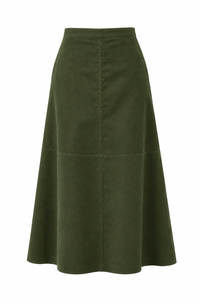 NUE CORDUROY SKIRT W POCKETS