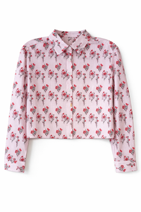 NUE ARDEN PRINTED FLORAL BLOUSE