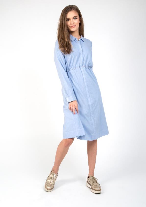 OLLY & ELIZABETH ENTWINED HIGH WAISTED BELTED DRESS