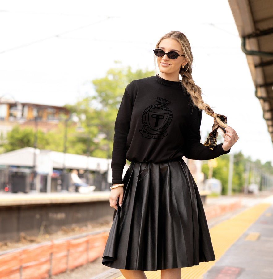 POET OPAL FRENCH TERRY TOP