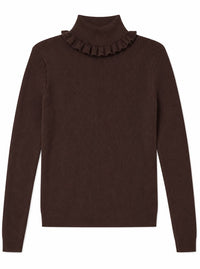 POET ROSA RIBBED TURTLENECK