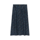 POET FLORAL DENIM SKIRT