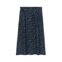 POET FLORAL DENIM SKIRT