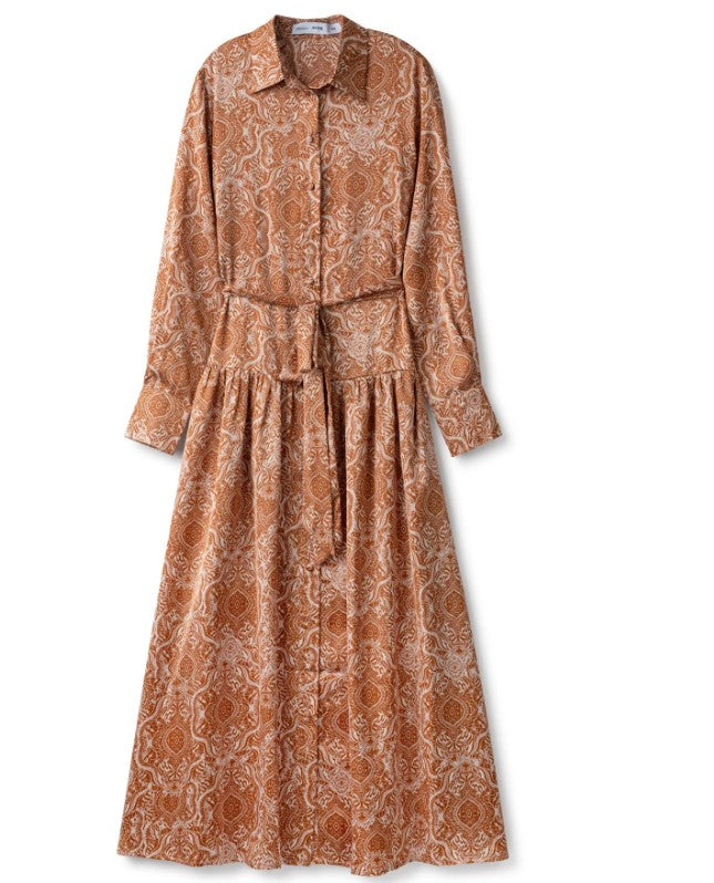 IN:05 PAISLEY BUTTONDOWN DRESS