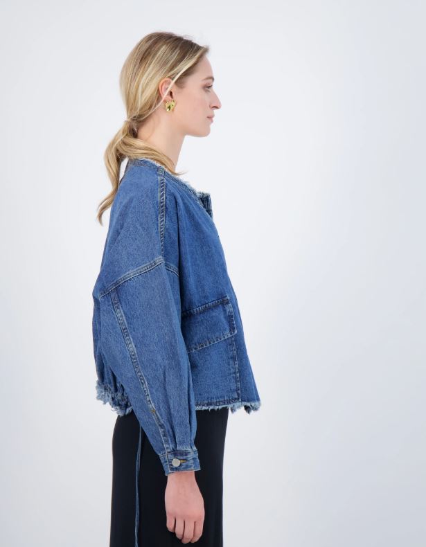 PASHMINA DENIM JACKET