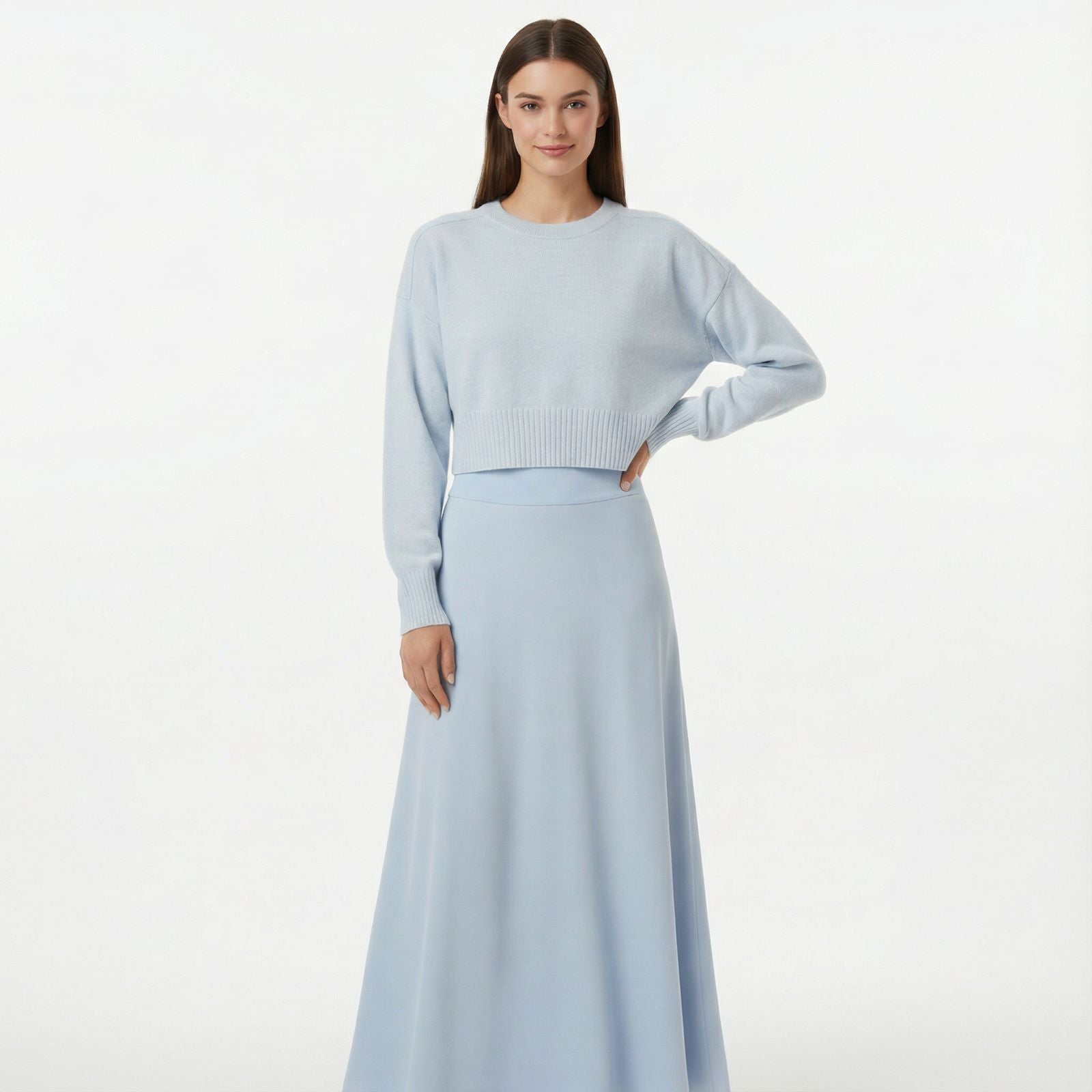 XS / HEATHER BLUE