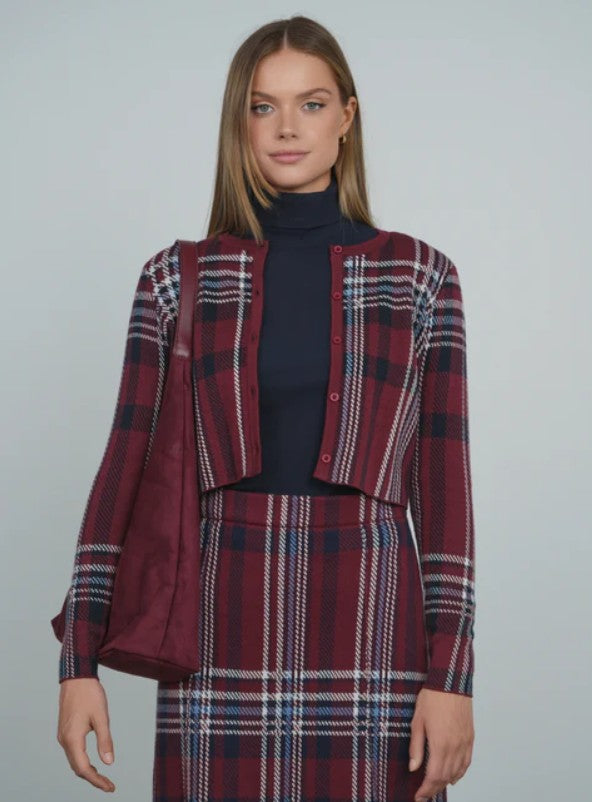POINT CLASSIC JACQUARD CARDI