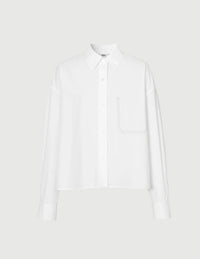 MEILLEUR MOMENT FAUX POCKET OVERSIZED SHIRT