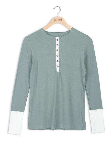 POINT COLORBLOCK HENLEY