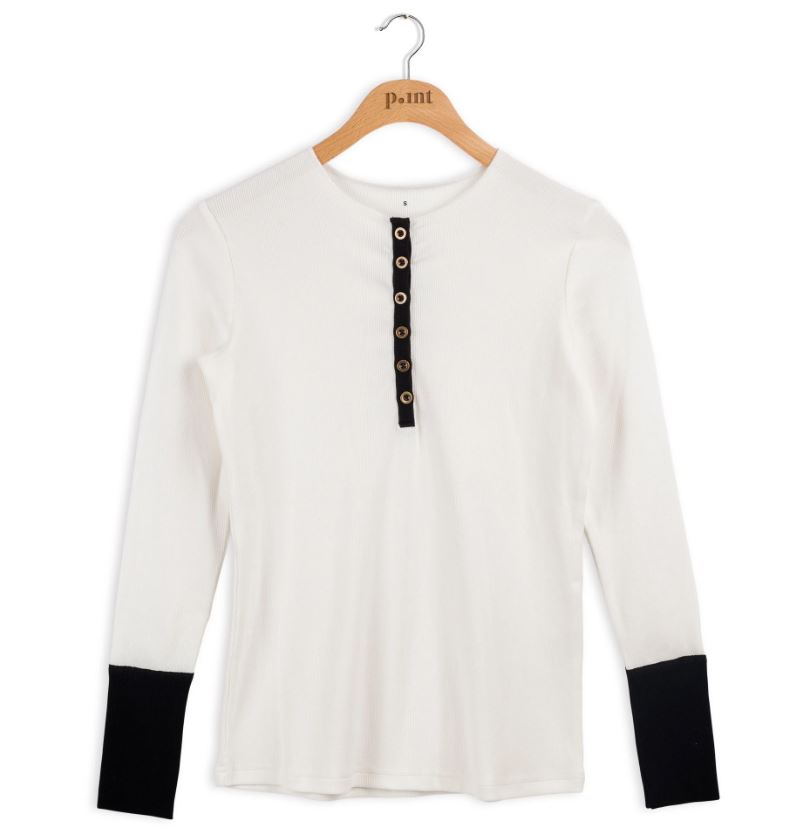 POINT COLORBLOCK HENLEY