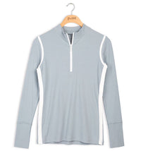 POINT HALF ZIP TOP