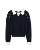 POINT POLO SWEATER