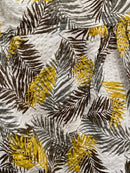PROFILE PRINTED SMOCKED DRESS