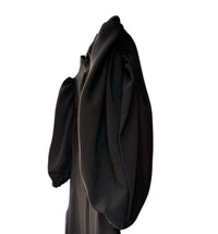 CELINA`S DRESS W GATHERED PUFF SLEEVES