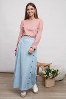 STORY SMOCKED SLEEVES TOP