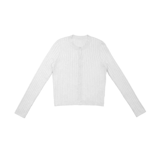 ELLE OH ELLE RIBBED CARDIGAN