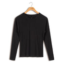 POINT L/S RAGLAN V-NECK TOP