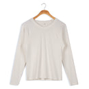 POINT L/S RAGLAN V-NECK TOP