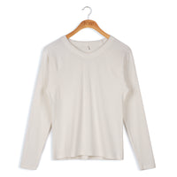 POINT L/S RAGLAN V-NECK TOP