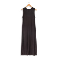 POINT A-LINE CREWNECK DRESS