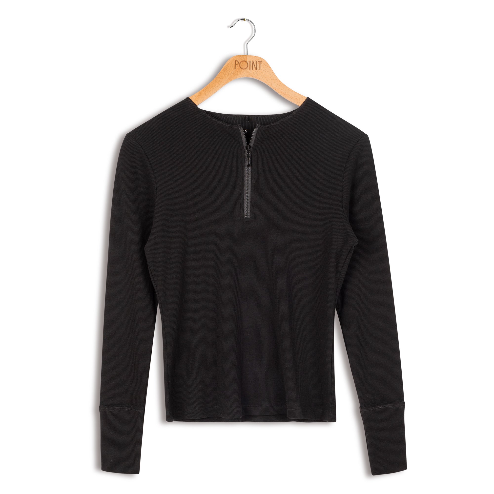 POINT 1/4 ZIP CREW