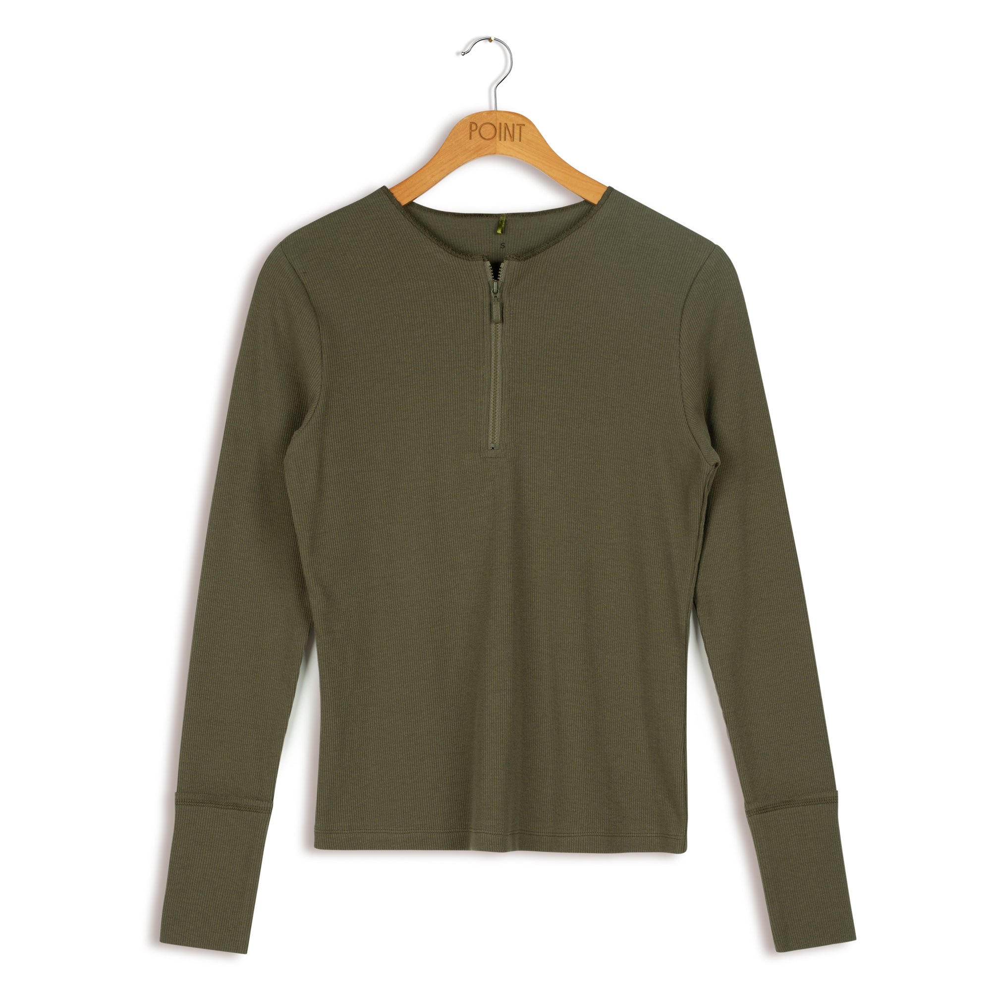 POINT 1/4 ZIP CREW