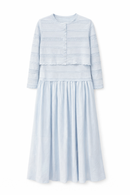 APPARALEL AMUR LACE FAUX CARDI SET DRESS