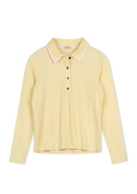 POINT PIPED POLO TEE