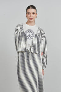 POINT LOOP TERRY CARDIGAN