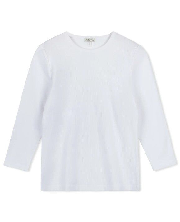 POINT 3/4 SLEEVE CREW TEE