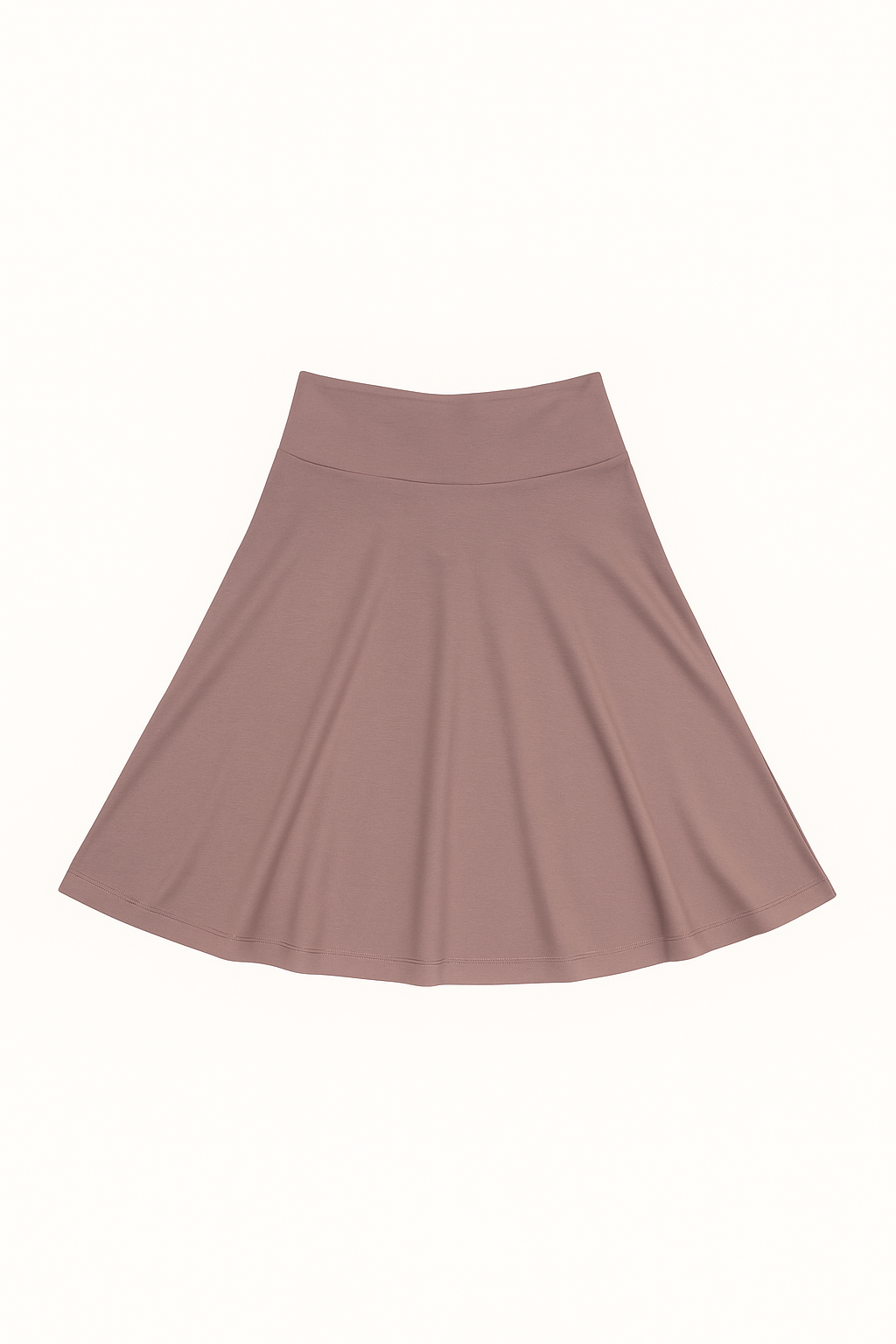 GINGER PONTE FLARE SKIRT