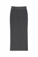 UNCLEAR WAFFLE LONG STRAIGHT SKIRT