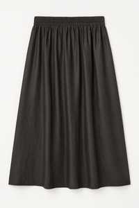 MIDI BASIC CHAMBRAY SKIRT