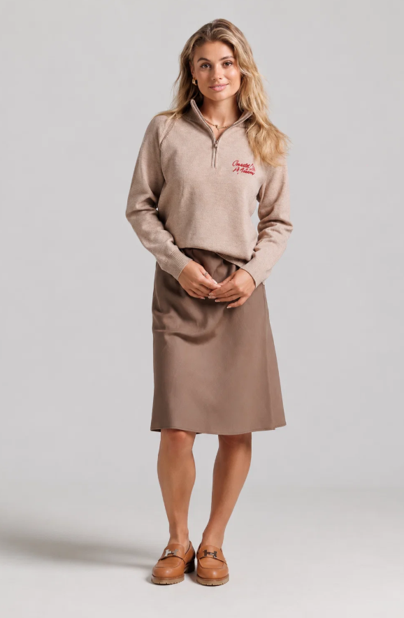 LOUP SHORT SLIP SKIRT