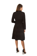 SARA NAVON FLORAL EMBROIDERED DRESS