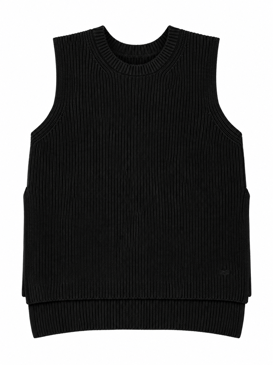SOM HI-LO KNIT VEST