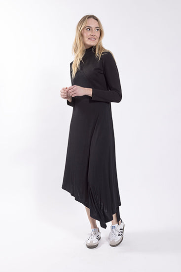 STATIC Asymmetric Jersey Dress