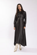 Static Crossed Neck Dress