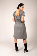 STATIC OPEN BACK TWEED DRESS
