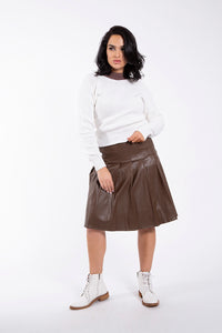 STATIC CONTRAST NECK SWEATER