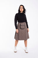 STATIC SCALLOPED EDGE SWEATER