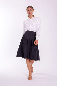 STATIC V DETAILED TIERED SKIRT